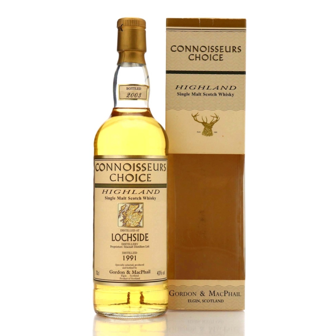Lochside 1991 Gordon and MacPhail bottled 2003