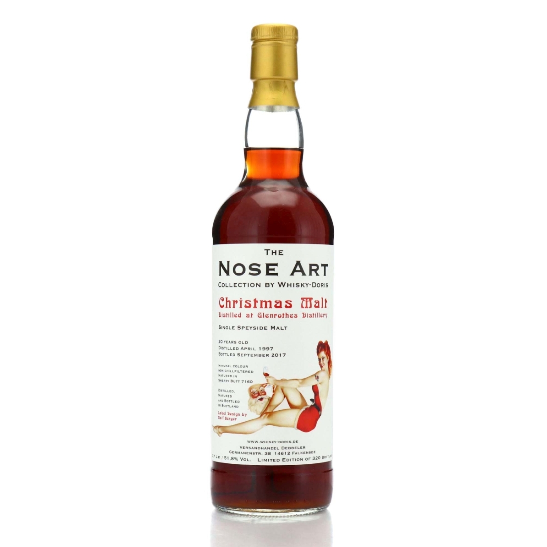 Glenrothes 1997 Whisky-Doris 20 Year Old Nose Art