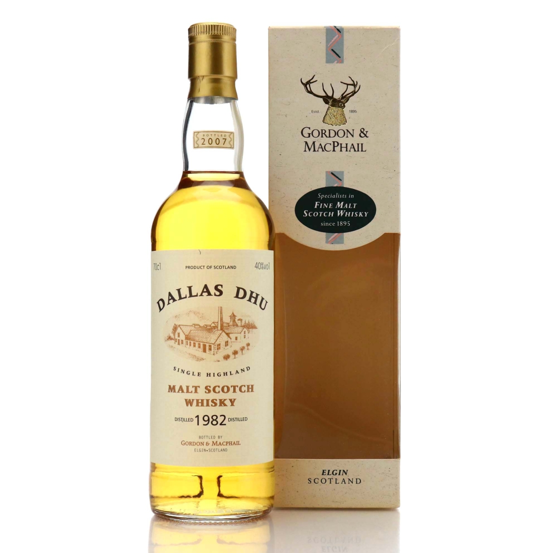 Dallas Dhu 1982 Gordon and MacPhail bottled 2007