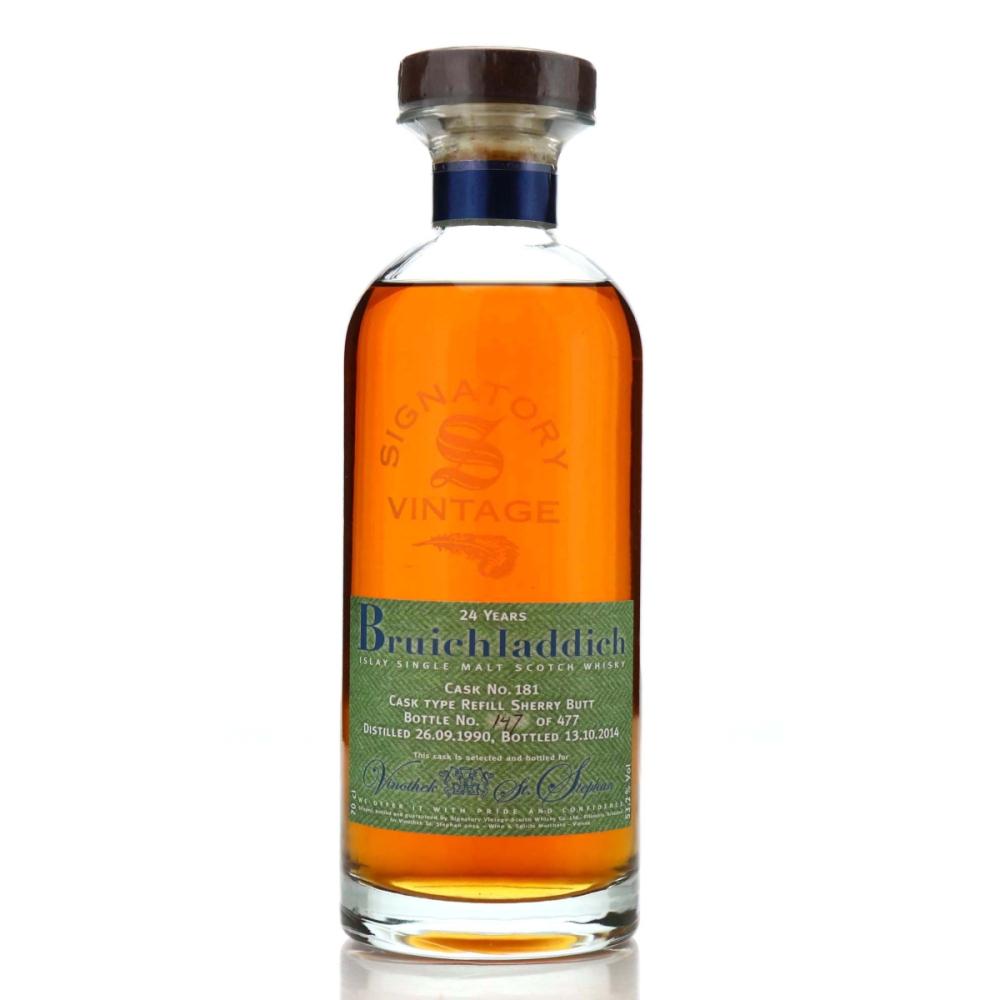 Bruichladdich 1990 Signatory Vintage 24 Year Old / Vinothek St Stephen