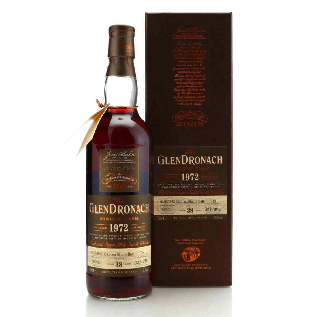 Glendronach 1972 Single Cask 39 712