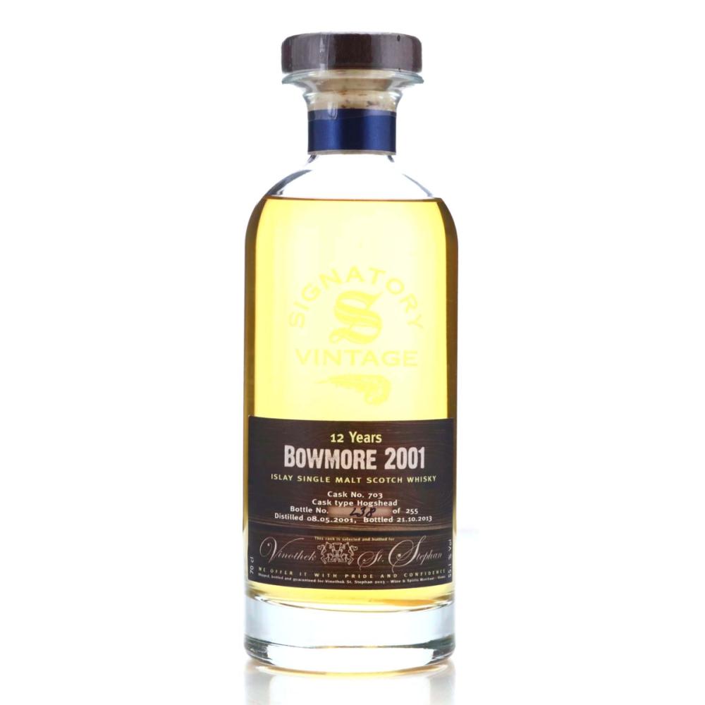 Bowmore 2001 Signatory Vintage 12 Year Old Cask Strength / Vinothek St. Stephan