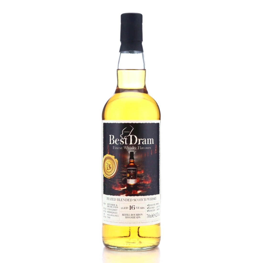 Peated Speyside & Highland 2007 Best Dram 16 Year Old