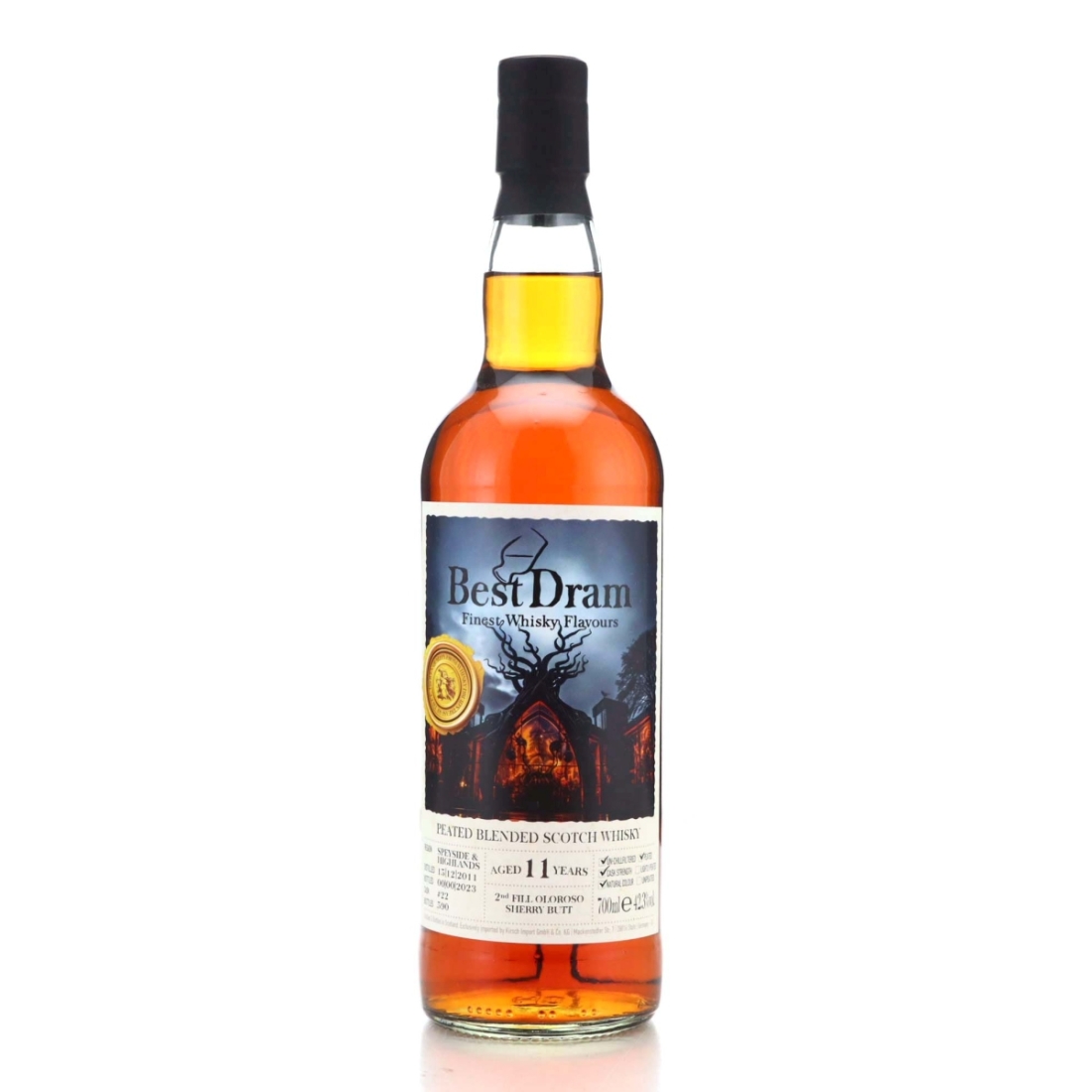 Peated Speyside & Highland 2011 Best Dram 11 Year Old