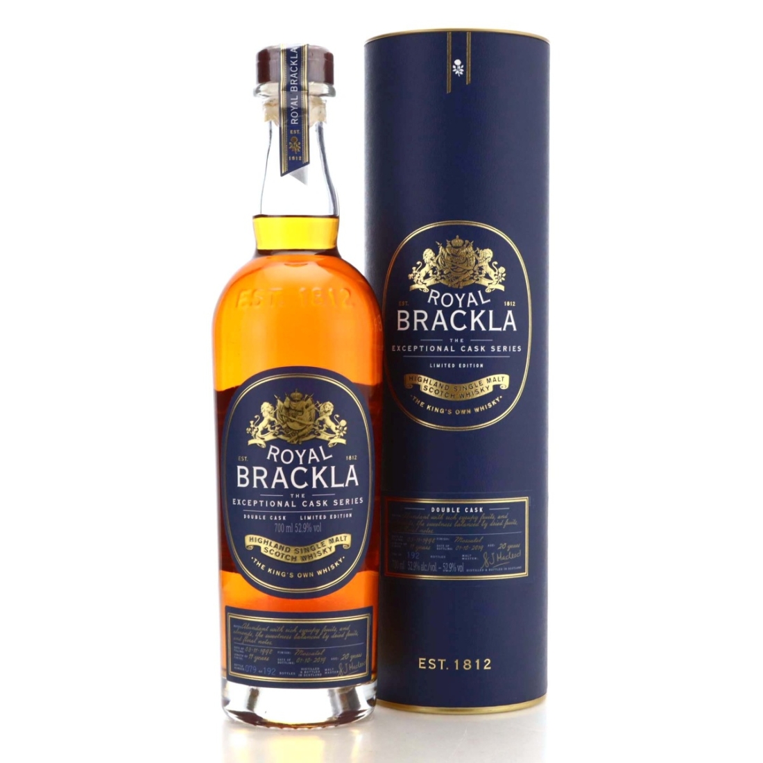 Royal Brackla 1998 Exceptional Cask Series 20 Year Old / Moscatel Finish