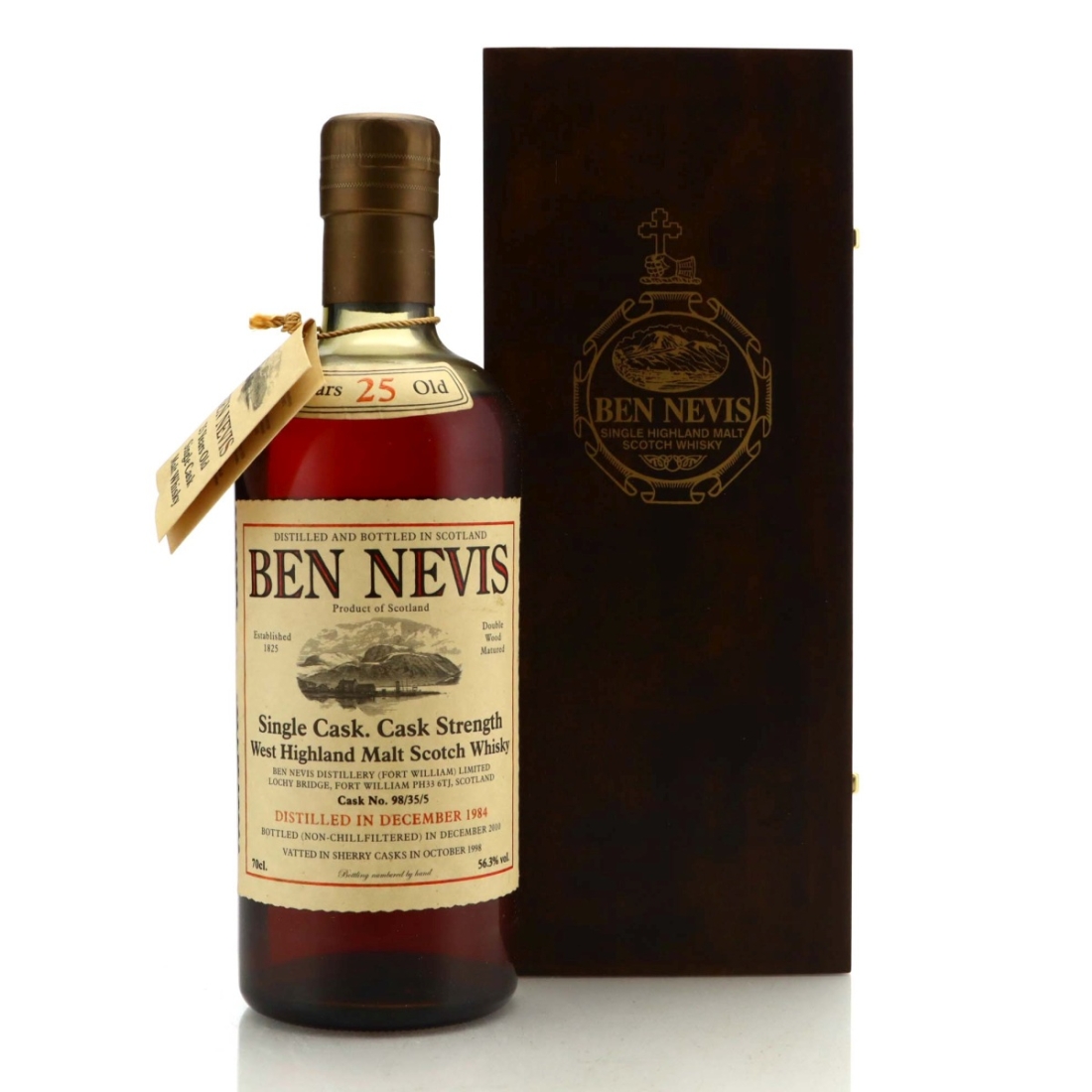 Ben Nevis 1984 Single Sherry Cask 25 Year Old #98-35-5