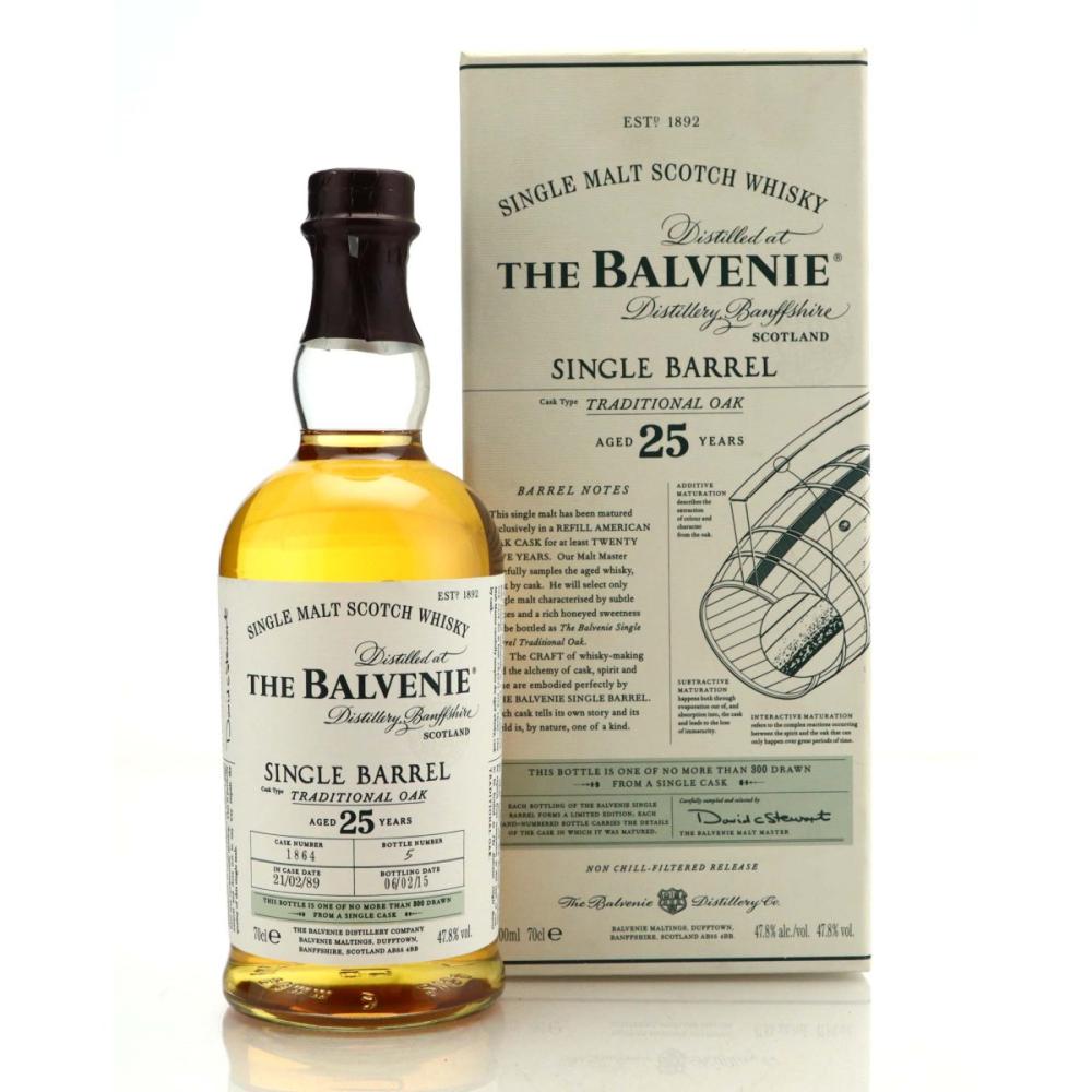 Balvenie 1989 Single Barrel 25 Year Old #1864