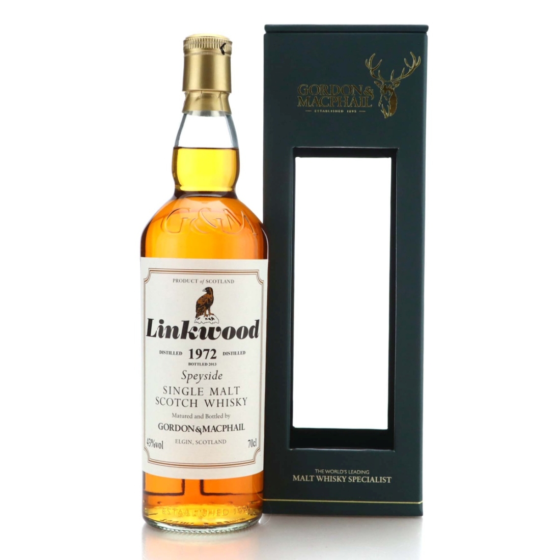 Linkwood 1972 Gordon and MacPhail bottled 2012
