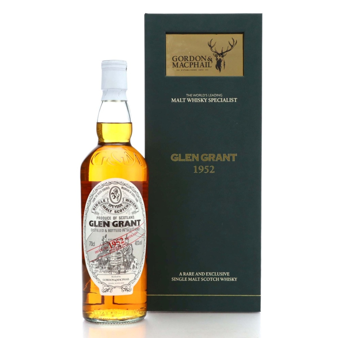 Glen Grant 1952 Gordon and MacPhail bottled 2012