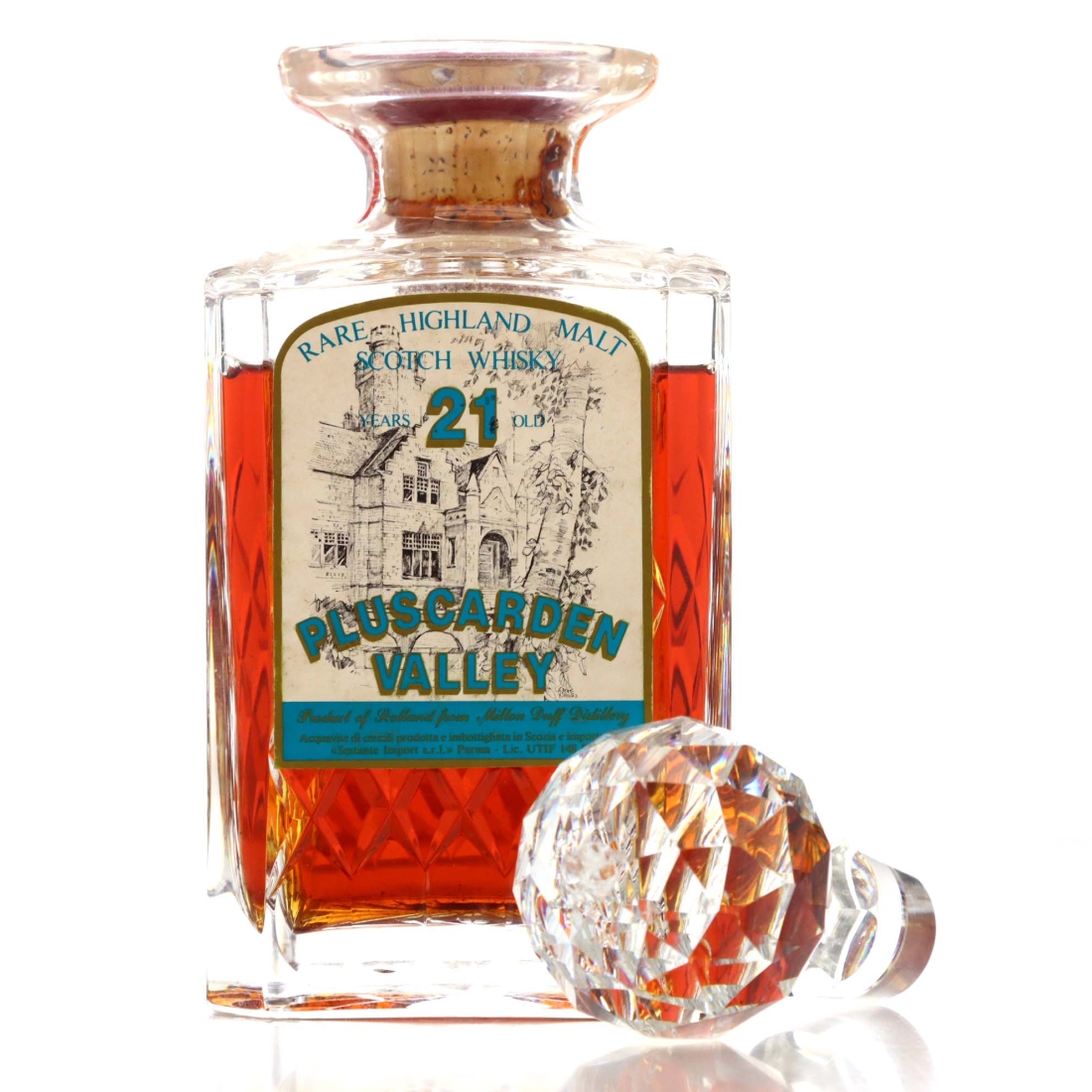 Miltonduff-Pluscarden Valley 21 Year Old Sestante Decanter