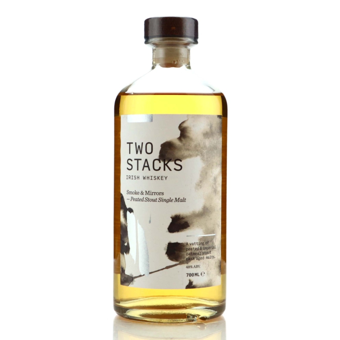 Two Stacks Smoke & Mirrors Peated Irish Whiskey
