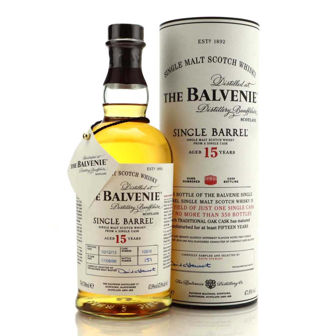 Balvenie 1998 Single Barrel 15 Year Old #10916