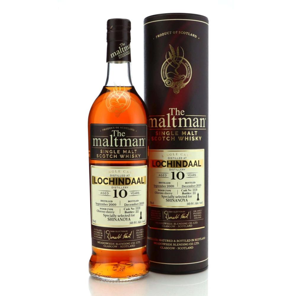 Lochindaal 2009 The Maltman 10 Year Old #10118 / Shinanoya