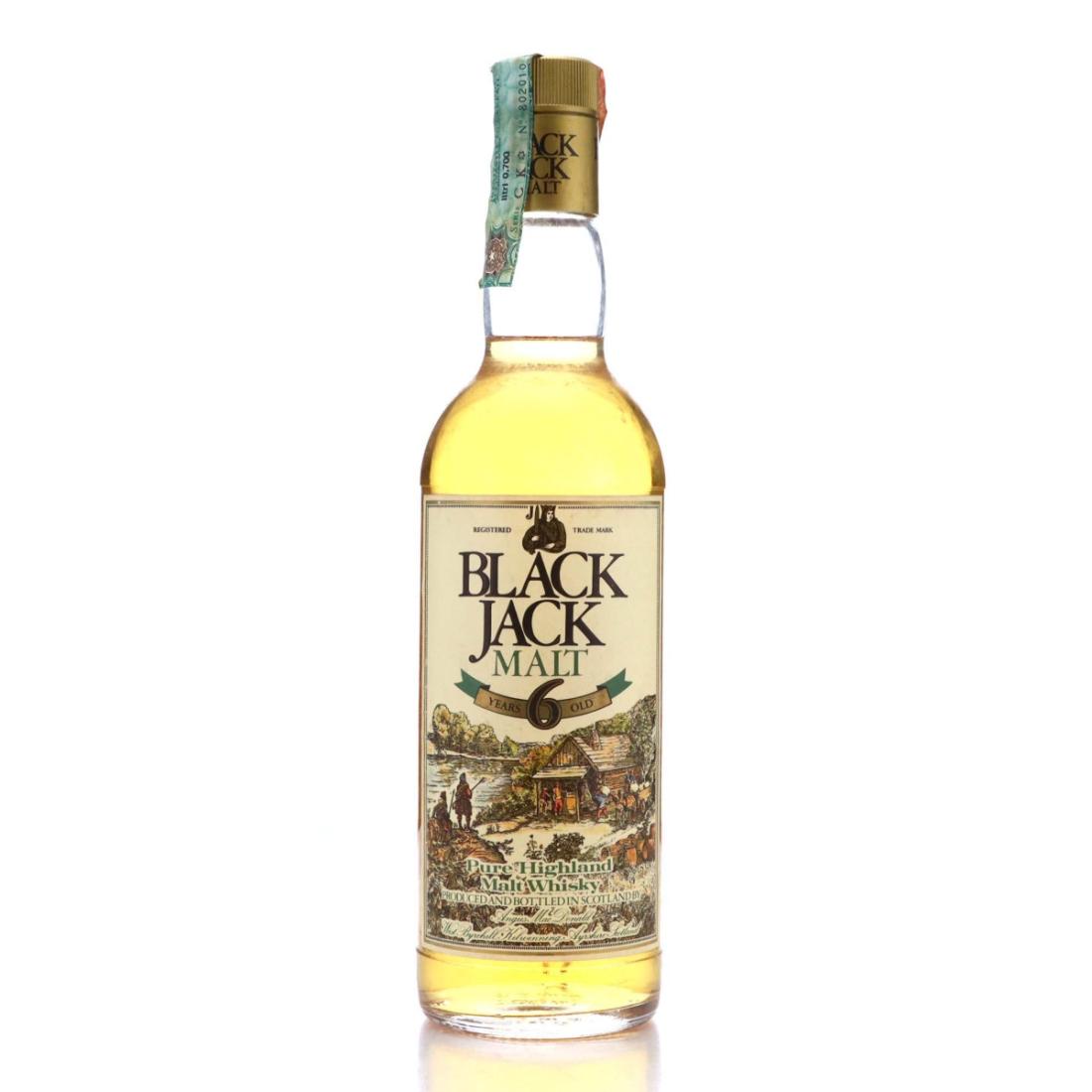 Black Jack 6 Pure Highland Malt 1980s Fabbri Import