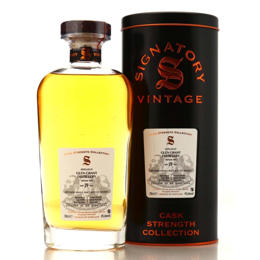 Glen Grant 1995 Signatory Vintage 29 Year Old Cask Strength / Wu Dram Clan