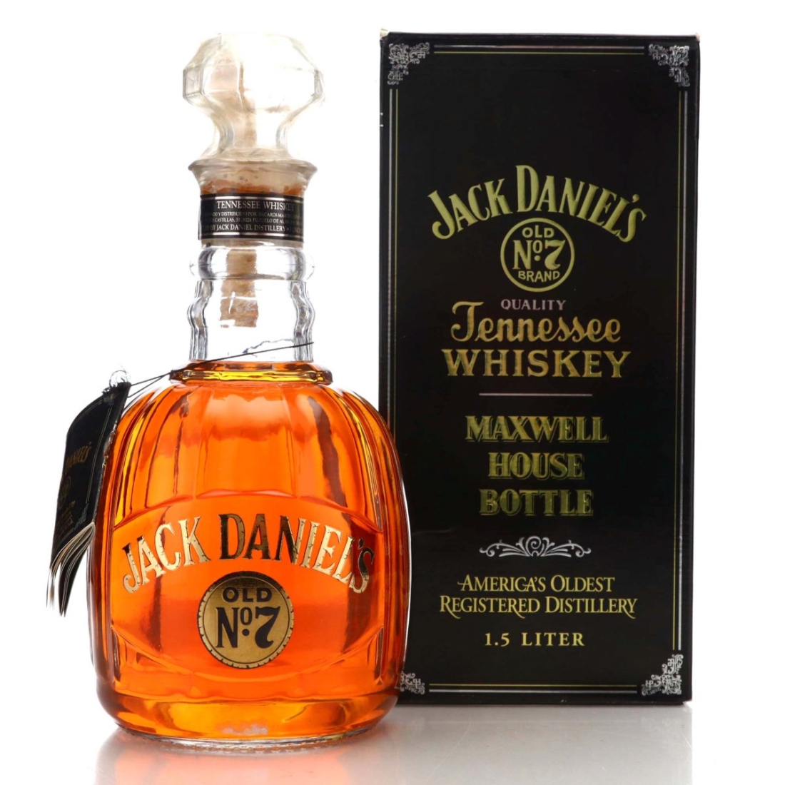 Jack Daniel's Old No.7 Maxwell House 1.5 Litre 1995