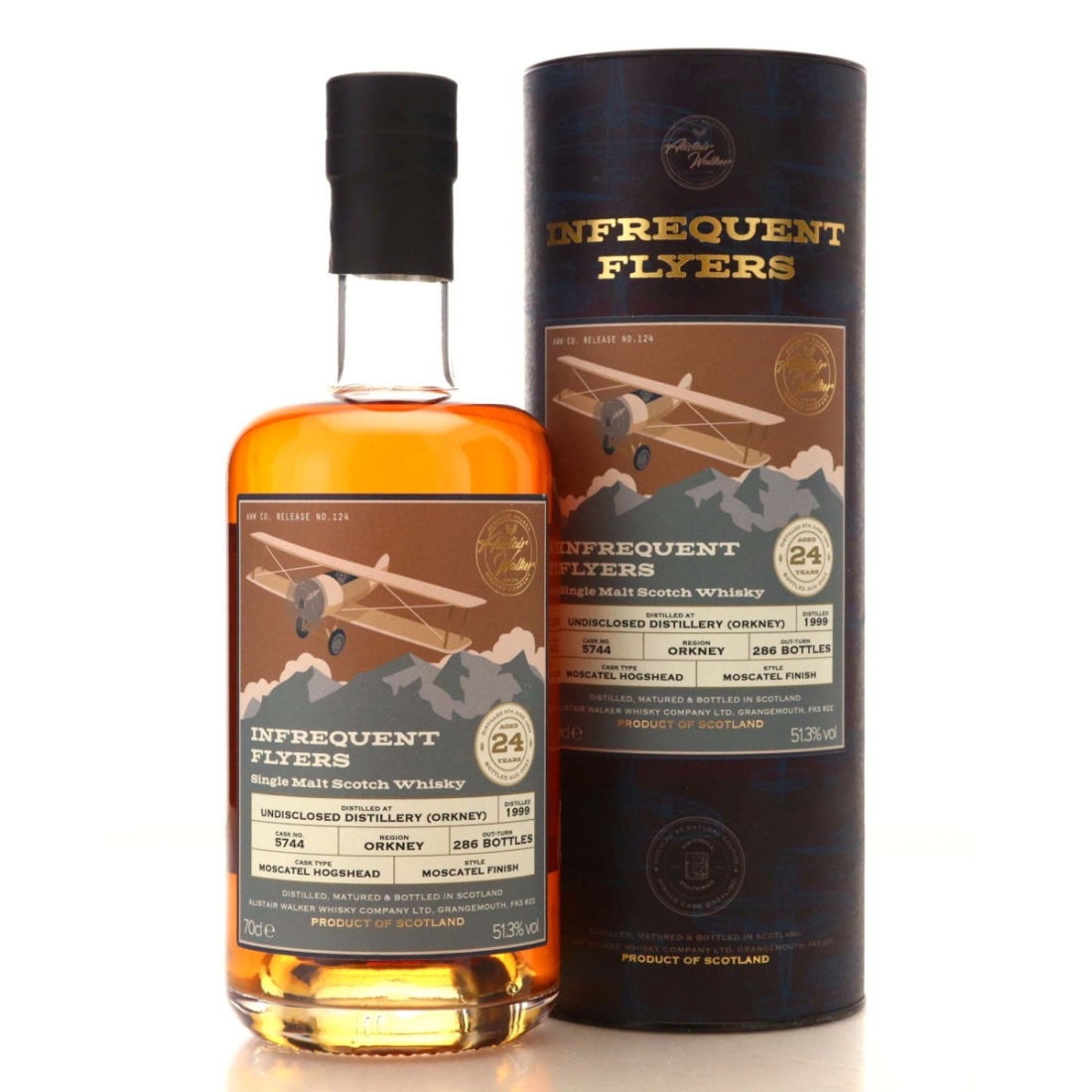 Orkney Single Malt 1999 Infrequent Flyers 24 Year Old