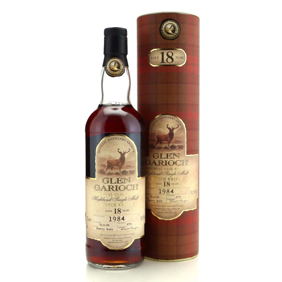 Glen Garioch 1984 Single Sherry Cask 18 Year Old #8791