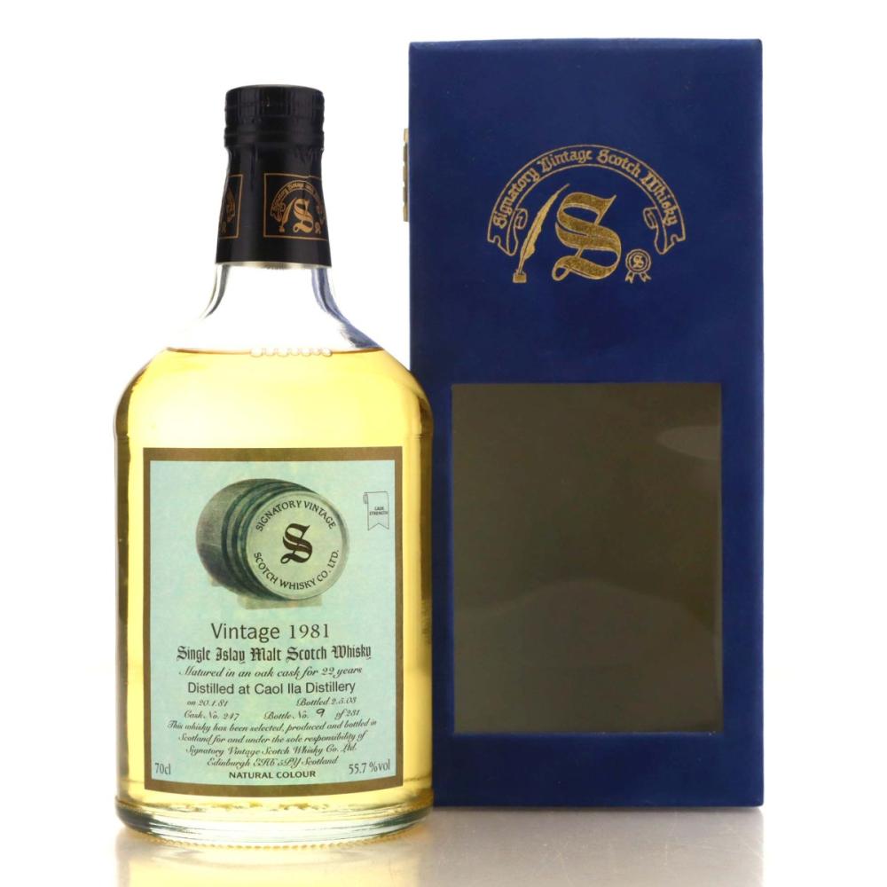 Caol Ila 1981 Signatory Vintage 22 Year Old #247