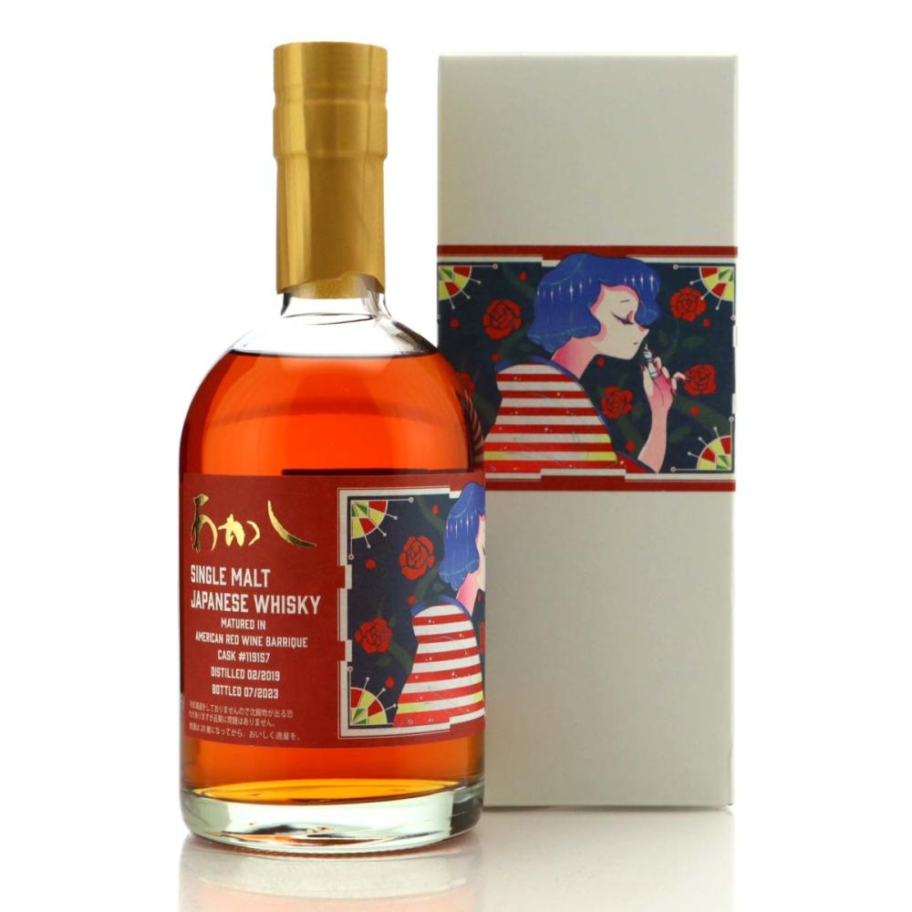 Akashi 2019 Single Red Wine Cask #119157 50cl / Shinanoya