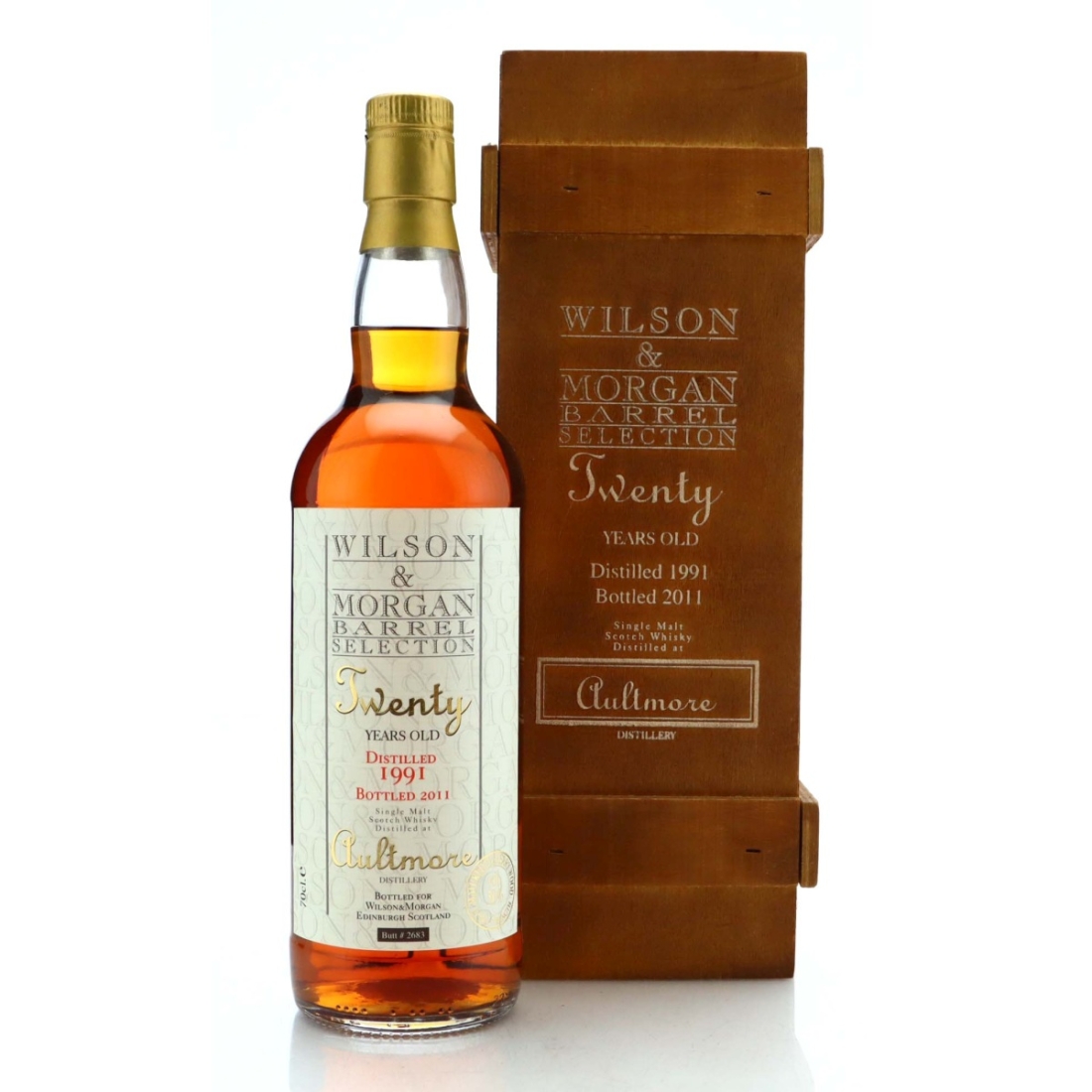 Aultmore 1991 Wilson and Morgan 20 Year Old
