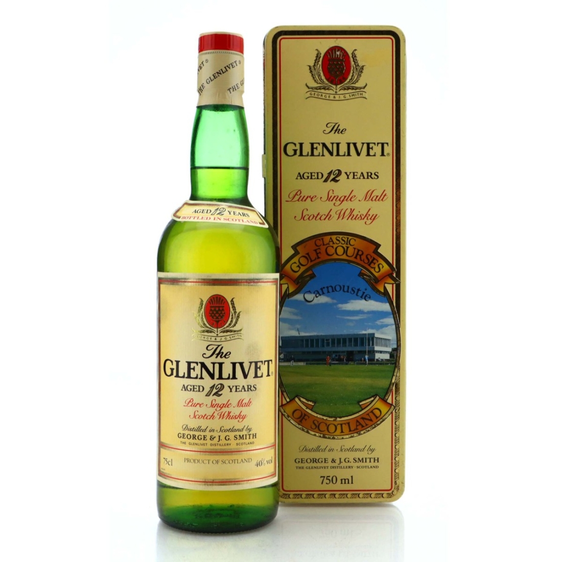 Glenlivet 12 Year Old Classic Golf Courses / Carnoustie
