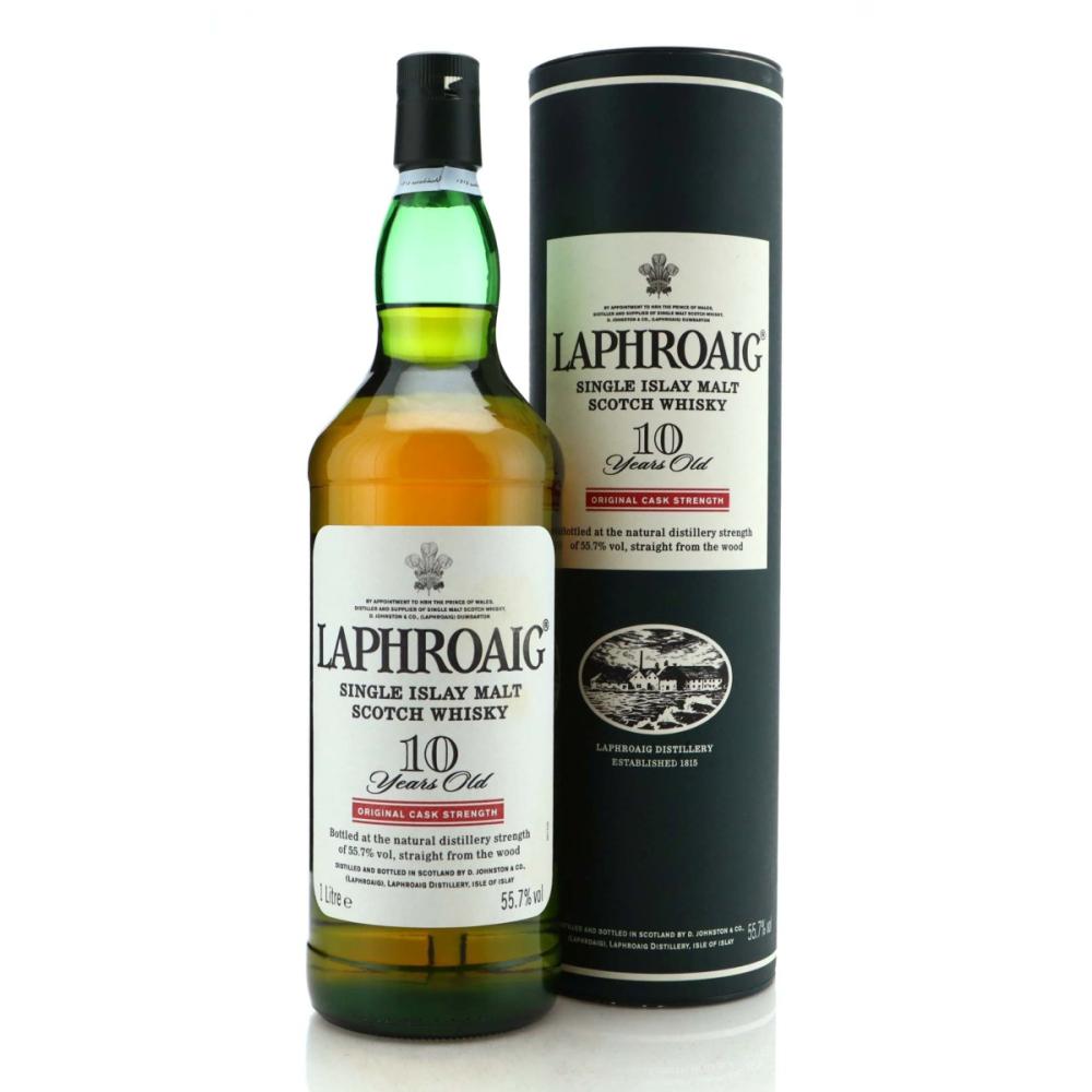 Laphroaig 10 Year Old Original Cask Strength 1 Litre / 55.7%