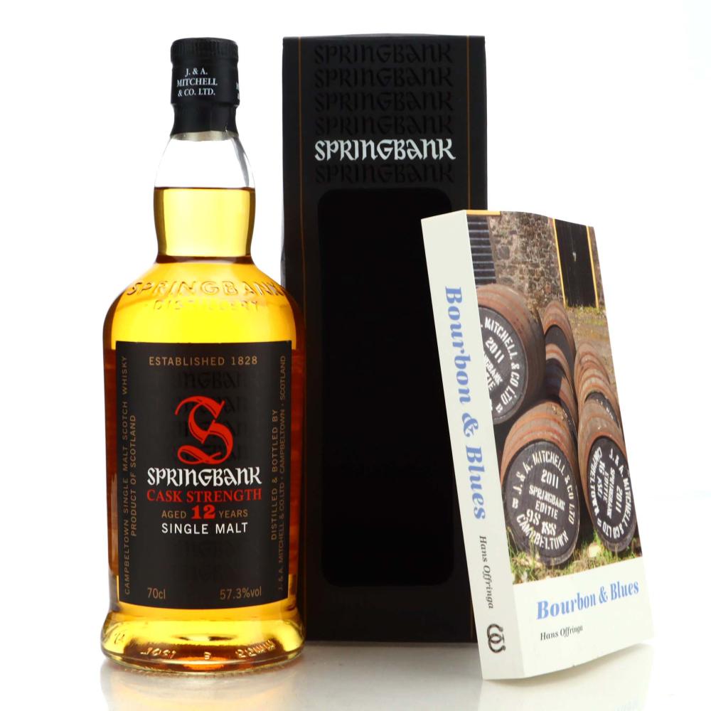 Springbank 12 Year Old Cask Strength Blues Edition / with Bourbon & Blues by Hans Offringa
