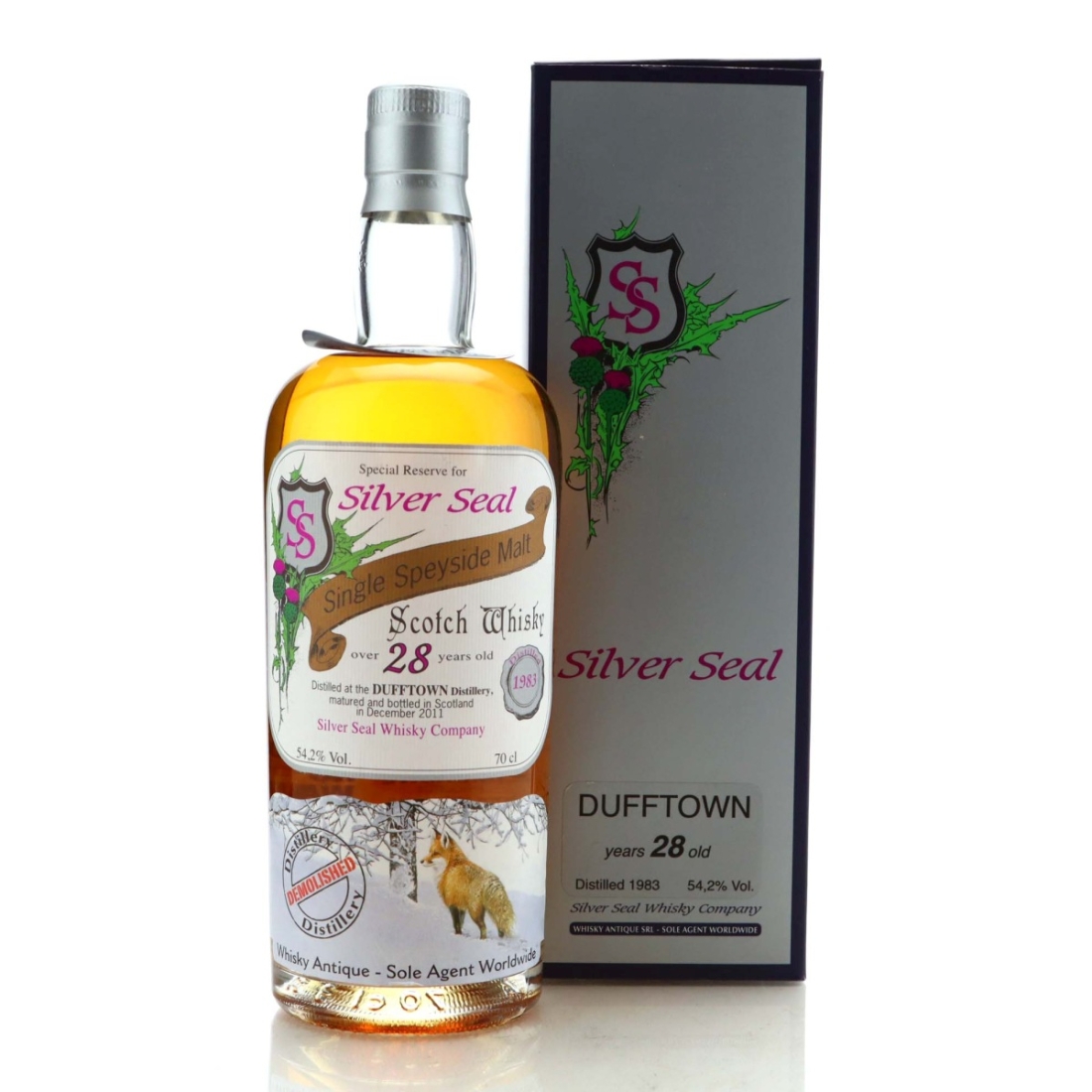 Dufftown 1983 Silver Seal 28 Year Old