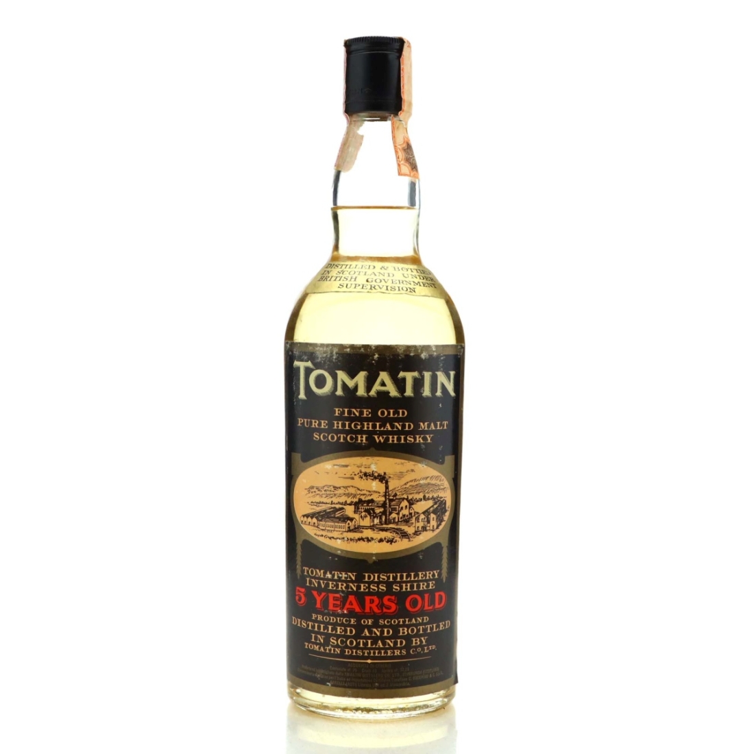 Tomatin 5 Year Old 1970s / Bocchino Import