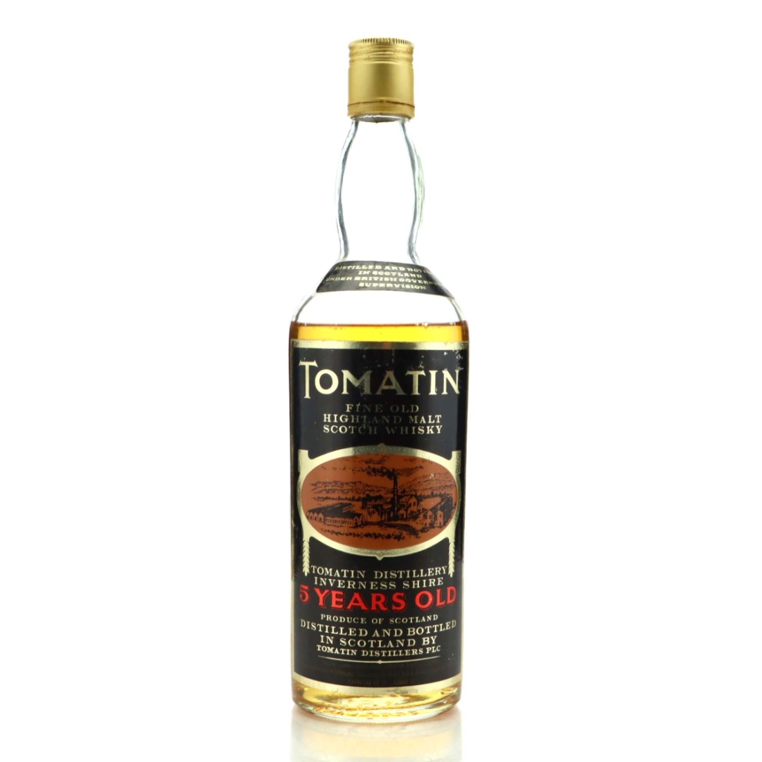 Tomatin 5 Year Old circa 1970s