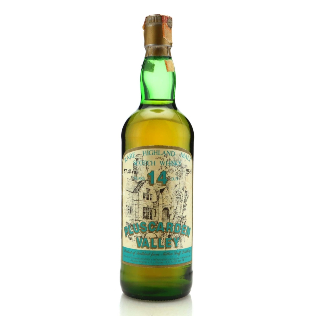 Miltonduff-Pluscarden Valley 14 Year Old Sestante Cask Strength 1980s