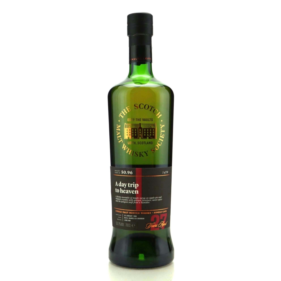 Bladnoch 1990 SMWS 27 Year Old 50.96
