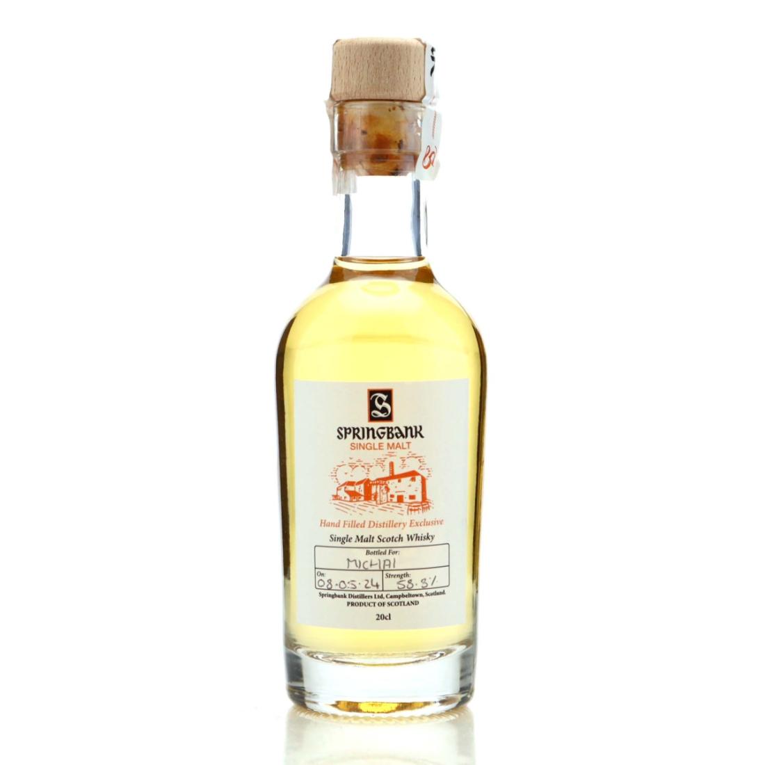 Springbank Hand Filled 2024 20cl