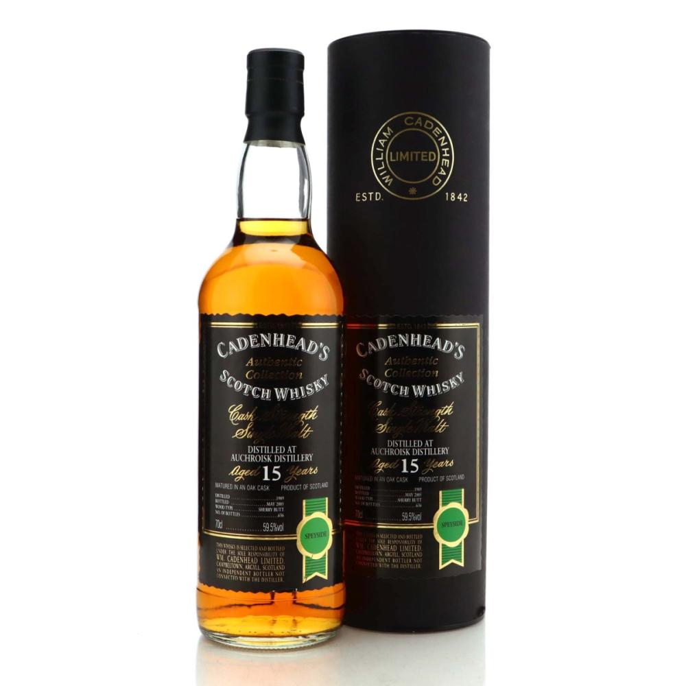 Auchroisk 1989 Cadenhead's 15 Year Old