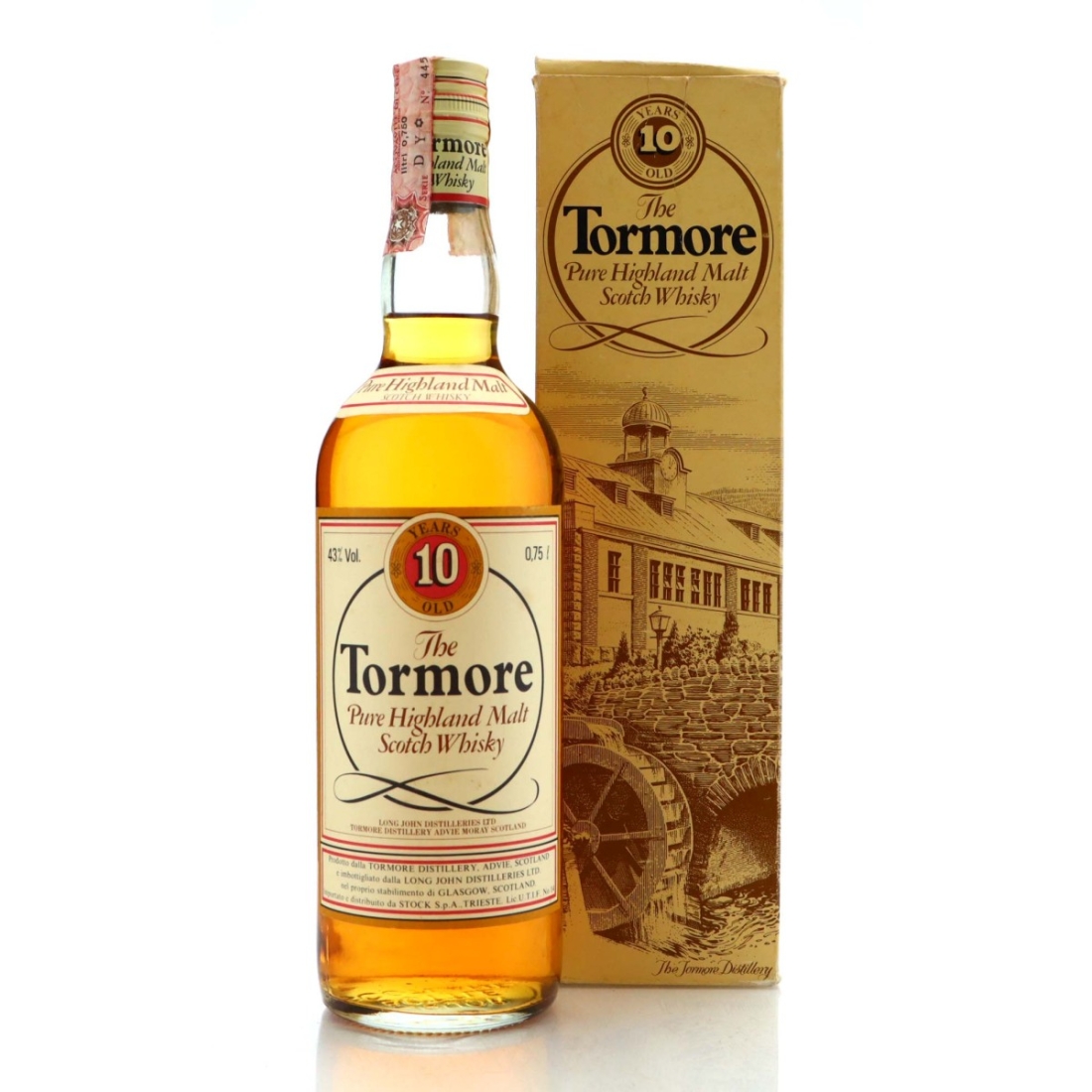 Tormore 10 Year Old 1980s / Stock Import