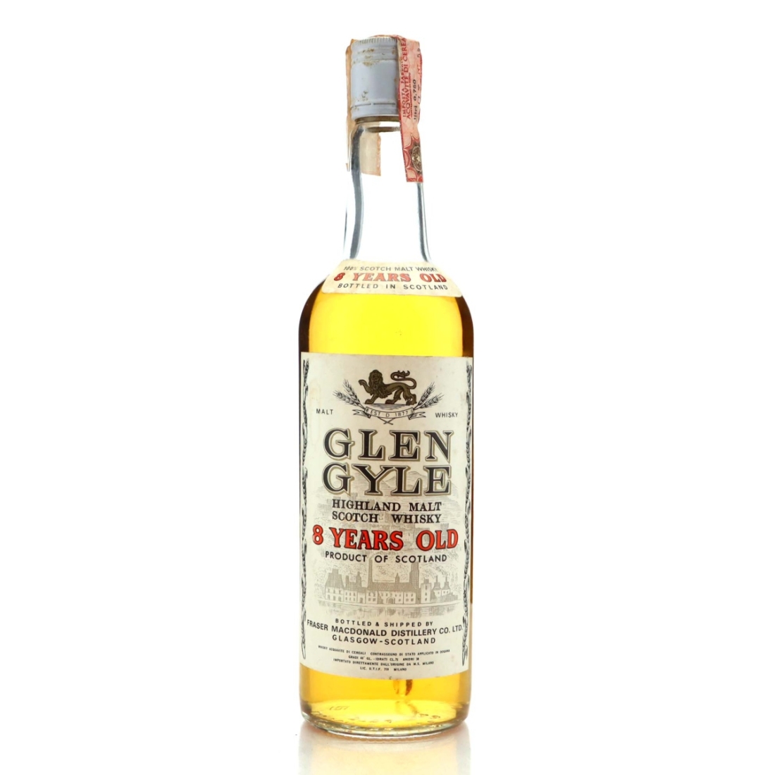 Glen Gyle 8 Year Old Highland Malt 1980s
