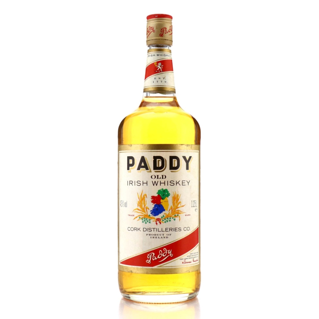 Paddy Old Irish Whiskey 1.125 Litre