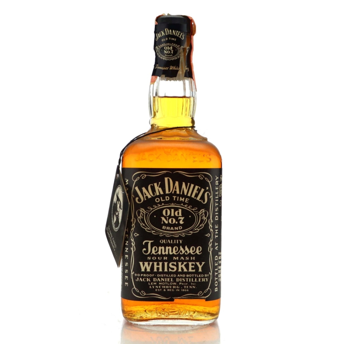 Jack Daniel's Old No.7 Brand 90 Proof 1985 / Soffiantino Import