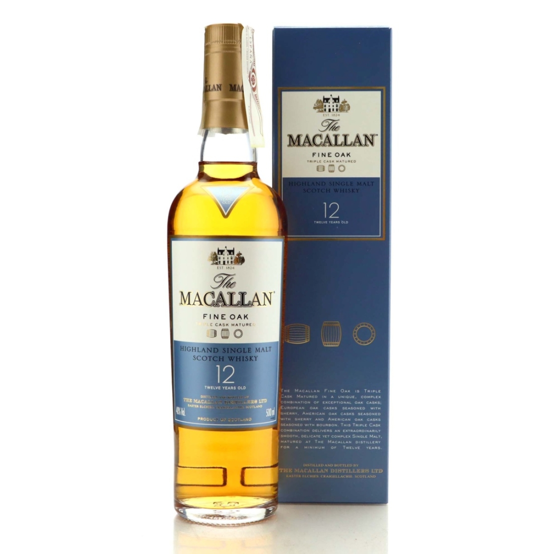 Macallan 12 Year Old Fine Oak 50cl
