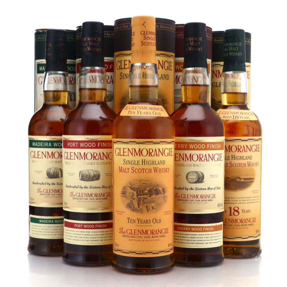 Glenmorangie Collection 5 x 70cl Including Plinth