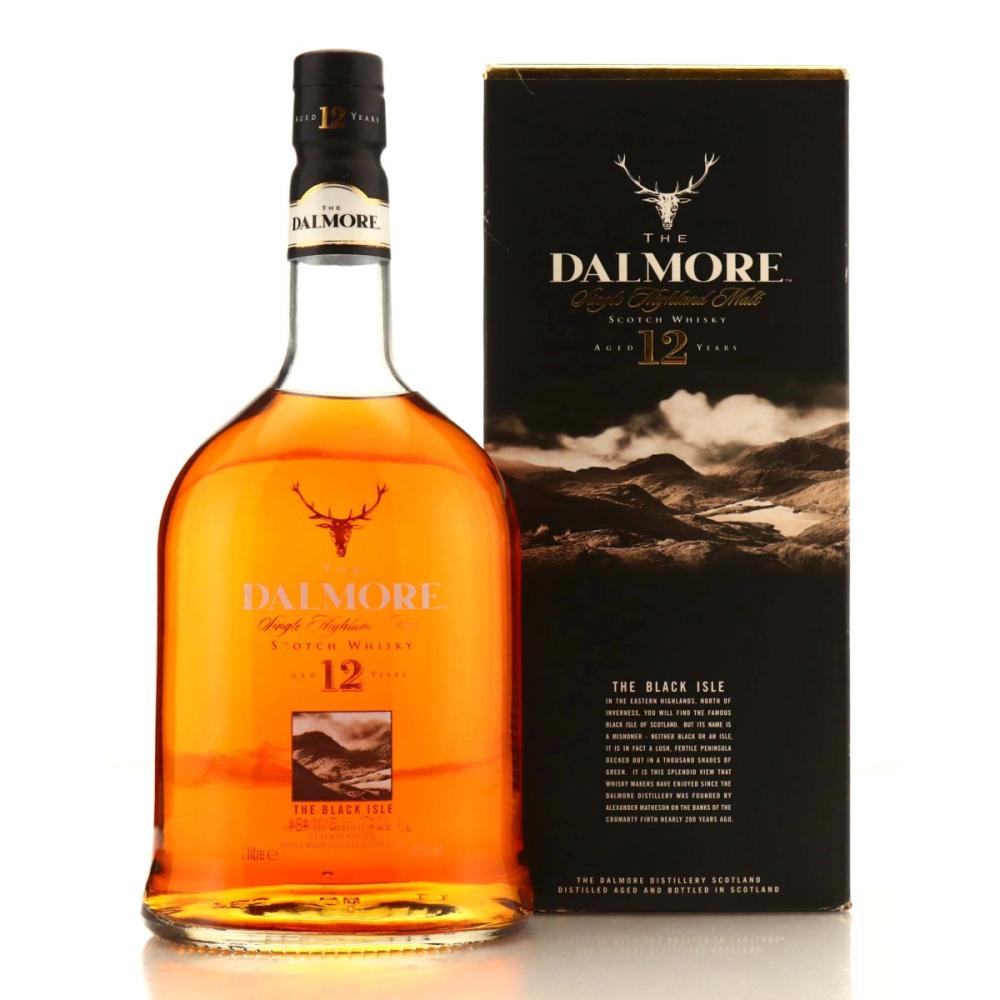 Dalmore 12 Year Old Black Isle 1 Litre