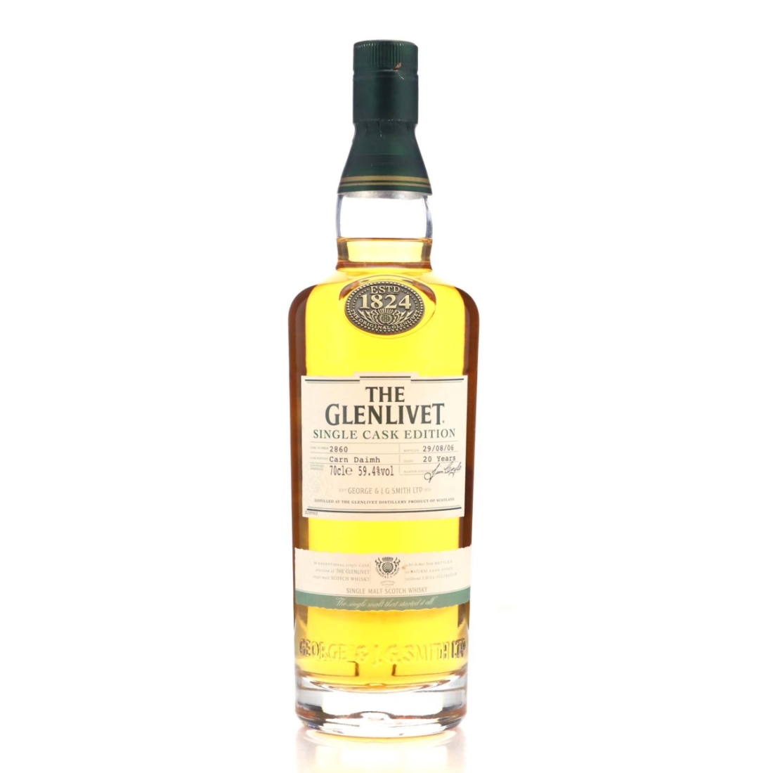 Glenlivet 20 Year Old Single Cask #2860 / Carn Daimh