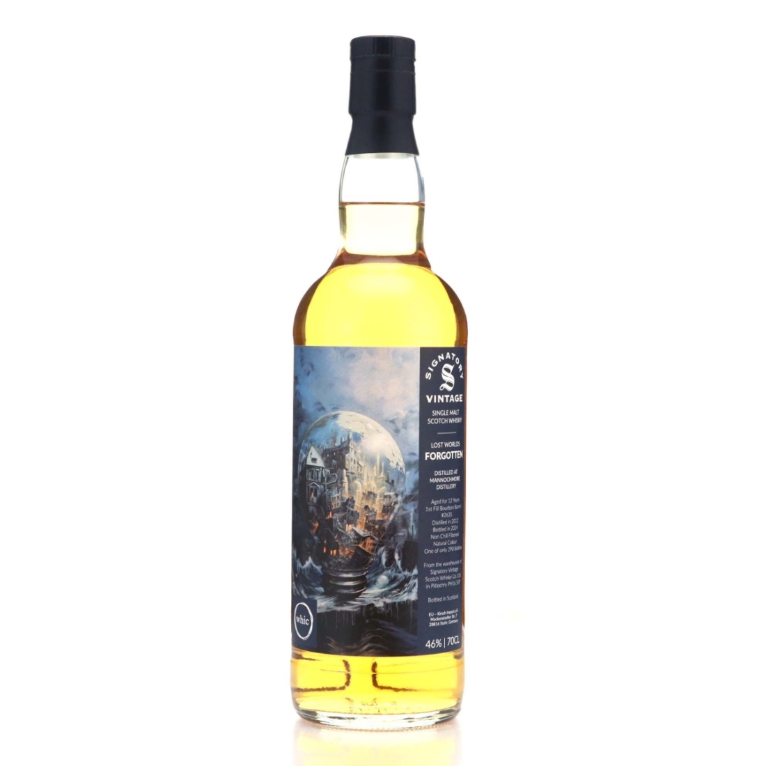 Mannochmore 2012 Signatory Vintage 12 Year Old / Whic