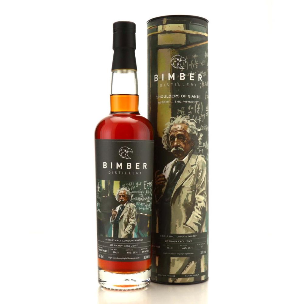 Bimber Single Tawny Port Cask #304/8 / Shoulders of Giants - Albert Einstein