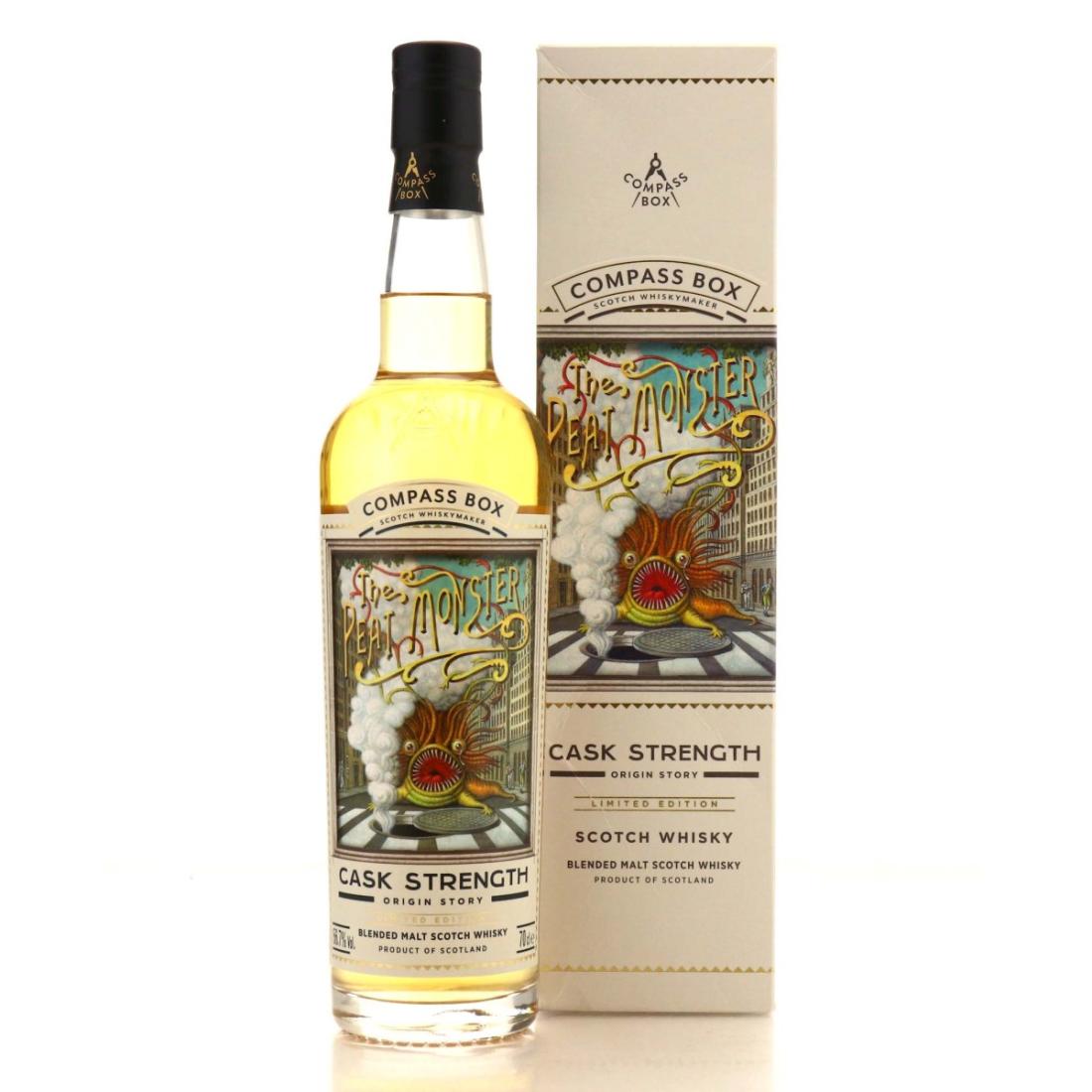 Compass Box The Peat Monster Cask Strength Origin Story Blended Malt