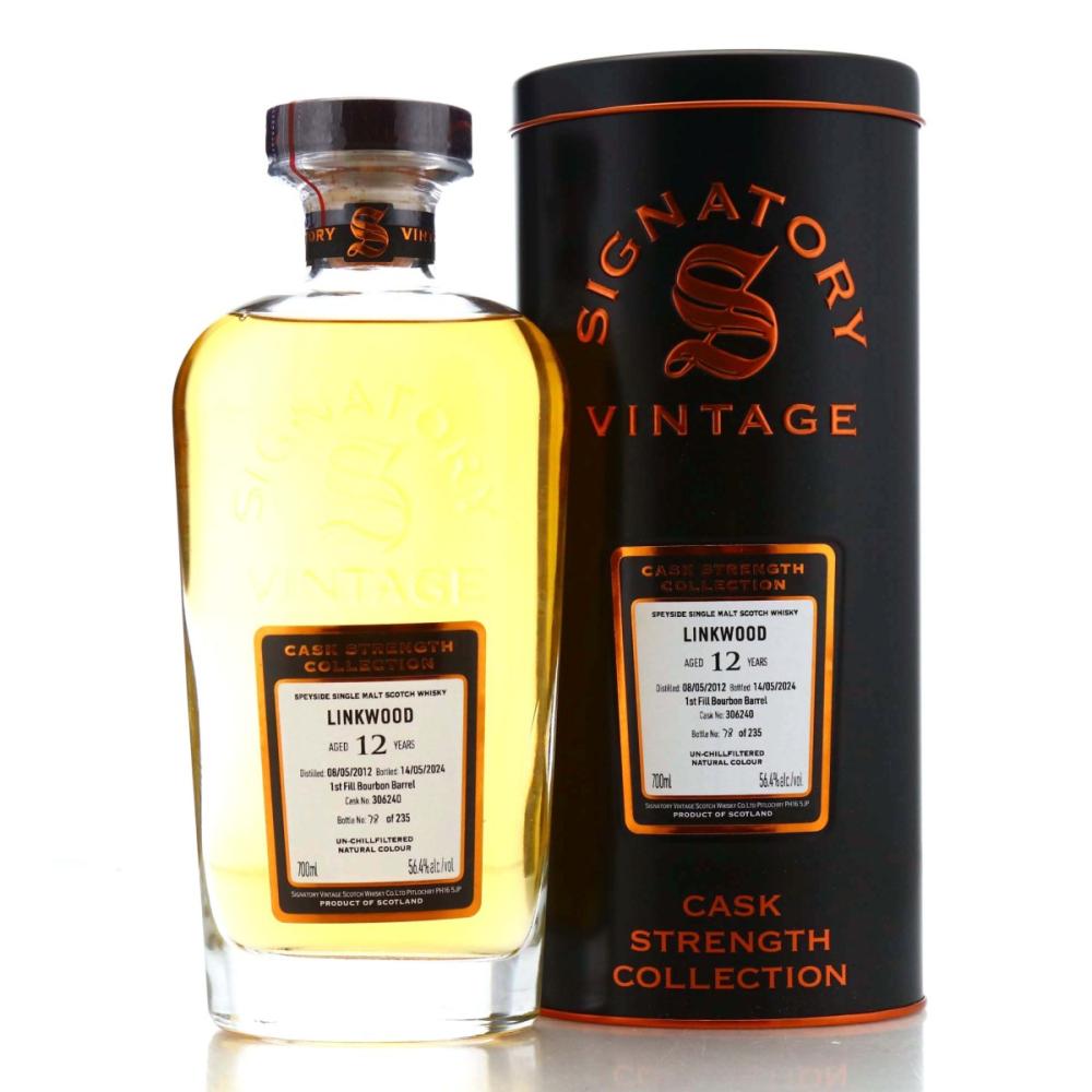 Linkwood 2012 Signatory Vintage 12 Year Old​ Cask Strength