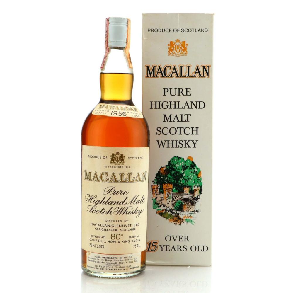 Macallan 1956 Campbell, Hope and King 80 Proof / Rinaldi Import