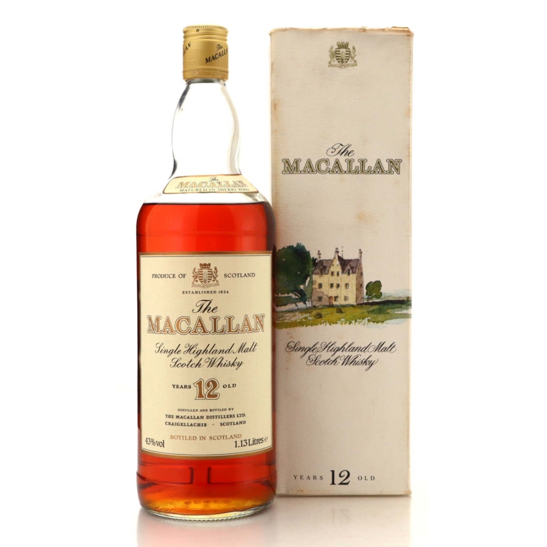 Macallan 12 Year Old 1.13 Litre 1980s-90s