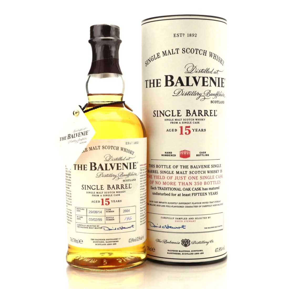 Balvenie 1999 Single Barrel 15 Year Old #2664